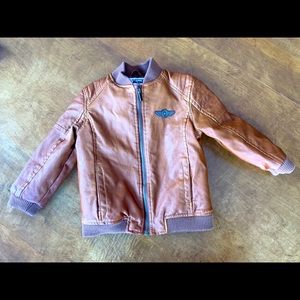 Mayoral Faux leather jacket